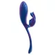 Smile - Vibrador punto G y clítoris - silicona - azul