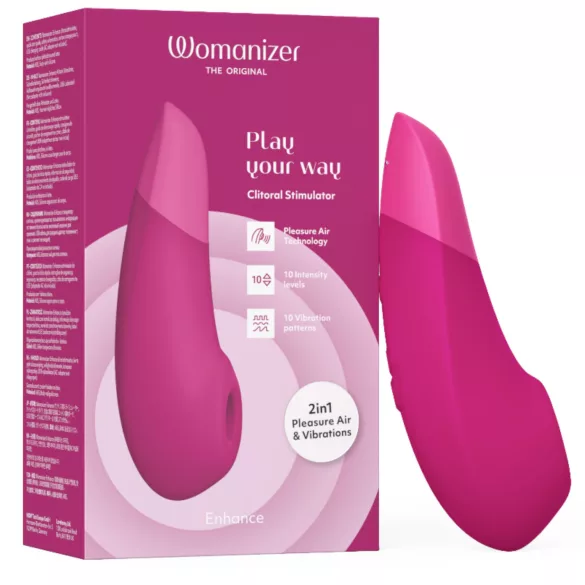 Womanizer Enhance - estimulador de clítoris por ondas de aire (rosa)