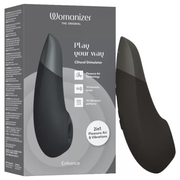 Womanizer - succionador de clítoris por ondas de aire - negro