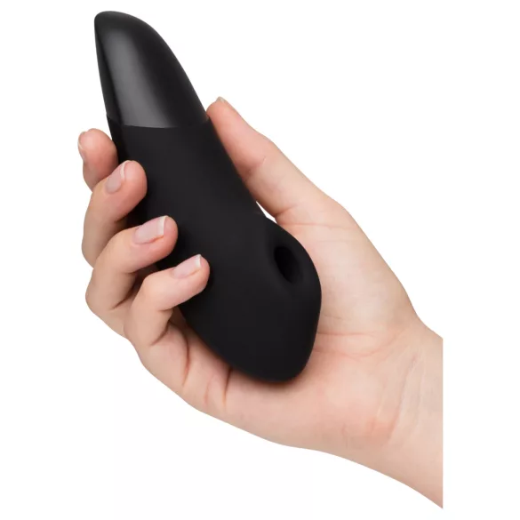 Womanizer Enhance 2 en 1 succionador de clítoris por ondas de aire + vibrador (negro)