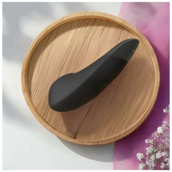 Womanizer Enhance 2 en 1 succionador de clítoris por ondas de aire + vibrador (negro)