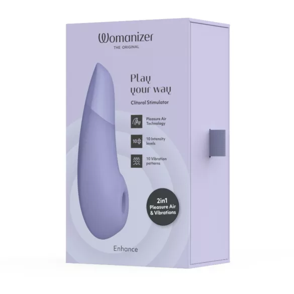 Womanizer Enhance - estimulador de clítoris por ondas de aire (morado)