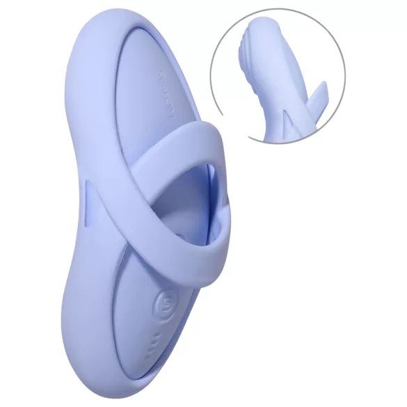 Svakom Echo 2 - vibrador para dedo inteligente - silicona azul