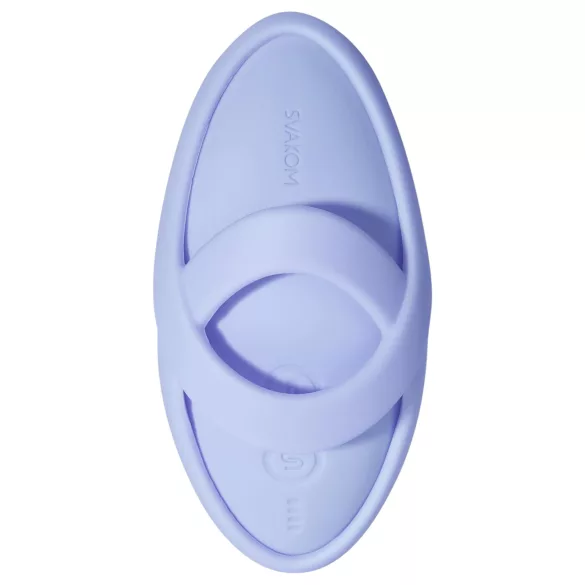 Svakom Echo 2 - vibrador para dedo inteligente - silicona azul