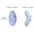 Svakom Echo 2 - vibrador para dedo inteligente - silicona azul