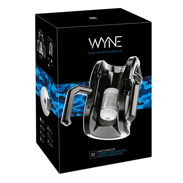 WYNE 10 - masturbador automático con asa - negro