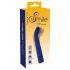 Smile - vibrador punto G curvado - silicona azul