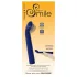 Smile - vibrador punto G curvado - silicona azul