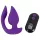 Smile - vibrador anal y estimulador de clítoris 2 en 1 - silicona lila