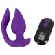 Smile - vibrador anal y estimulador de clítoris 2 en 1 - silicona lila