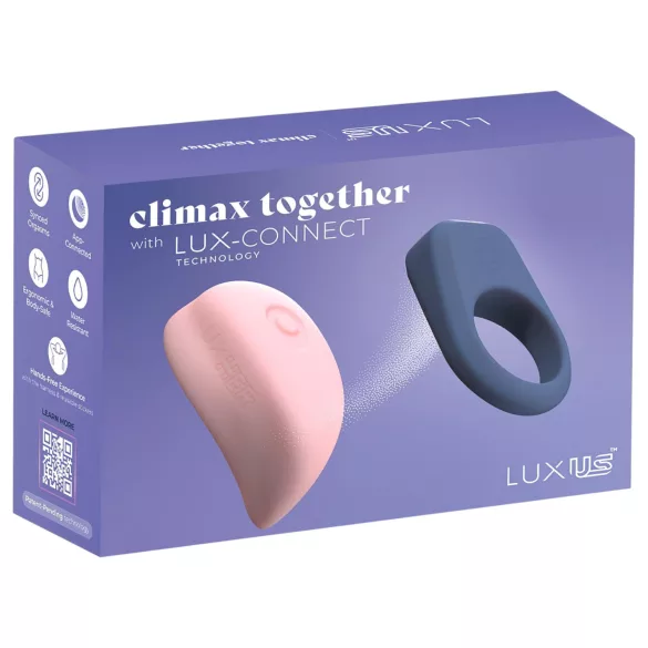 Luxus - vibrador para pareja magnético - set
