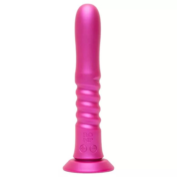 ROMP Jiggle - vibrador empujador con ventosa (rosa)