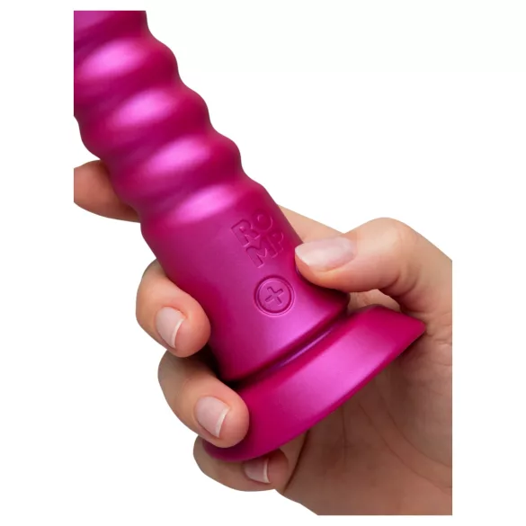 ROMP Jiggle - vibrador empujador con ventosa (rosa)