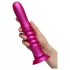 ROMP Jiggle - vibrador empujador con ventosa (rosa)