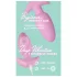 Cuties Mini - plug anal vibrador - silicona - rosa