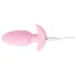 Cuties Mini - plug anal vibrador - silicona - rosa