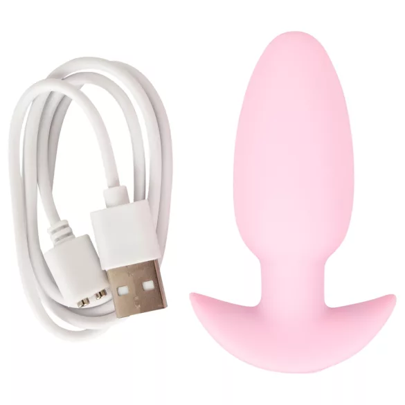 Cuties Mini - plug anal vibrador - silicona - rosa
