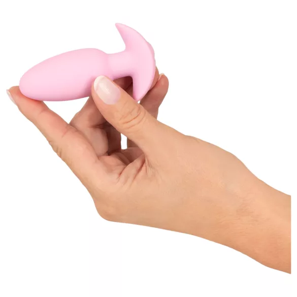 Cuties Mini - plug anal vibrador - silicona - rosa