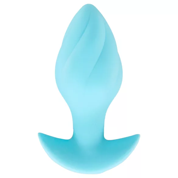 Cuties Mini - plug anal vibrador - silicona - azul