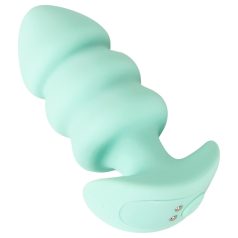   Cuties Mini - plug anal vibrador con esferas - silicona verde