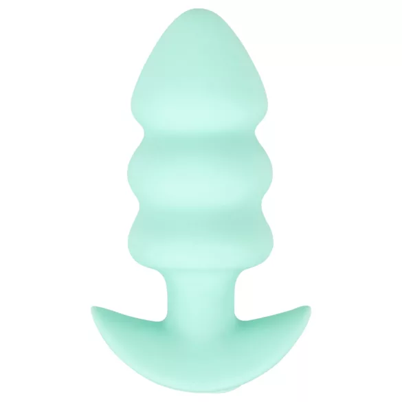 Cuties Mini - plug anal vibrador con esferas - silicona verde