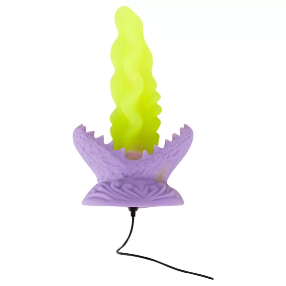Beasty Cocks - consolador luminoso - silicona verde