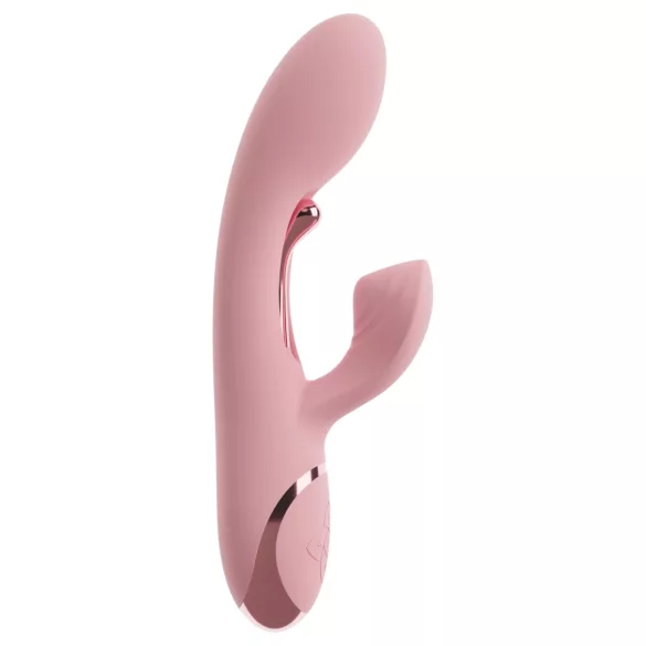 Beau Coeur Avenor - vibrador de punto G con lengüeta y brazo para el clítoris (rosa)