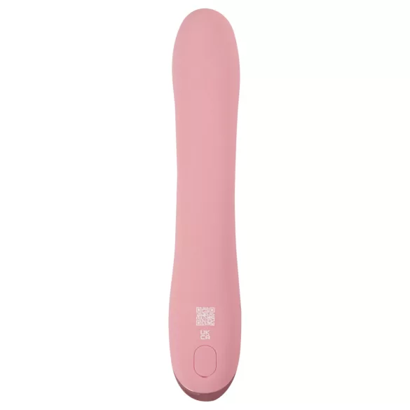 Beau Coeur Avenor - vibrador de punto G con lengüeta y brazo para el clítoris (rosa)