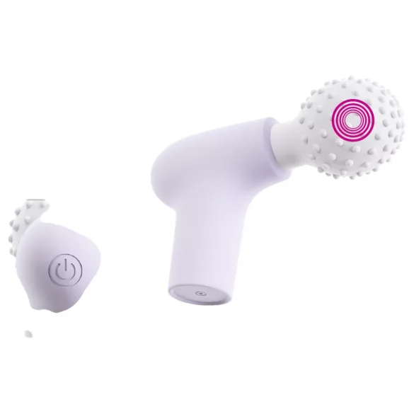 Beau Coeur Rionex - mini vibrador masajeador - lila