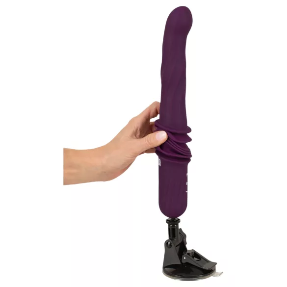 You2Toys - vibrador impulsor con calefacción y control remoto (morado)