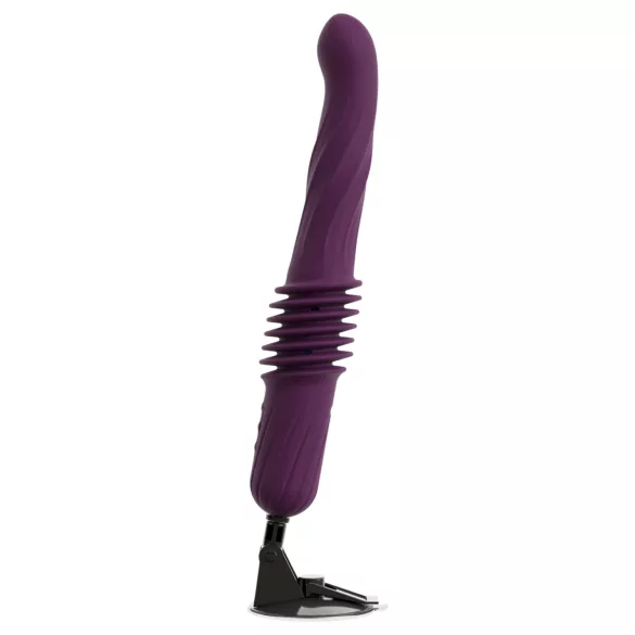 You2Toys - vibrador impulsor con calefacción y control remoto (morado)