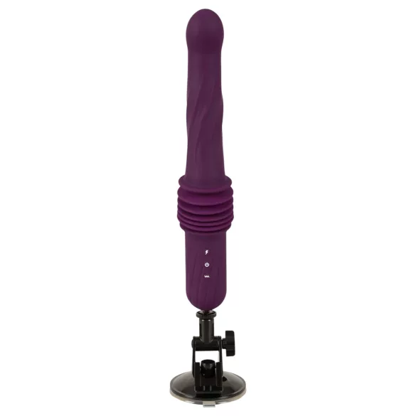 You2Toys - vibrador impulsor con calefacción y control remoto (morado)