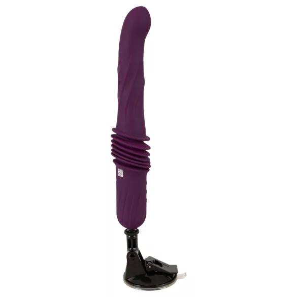 You2Toys - vibrador impulsor con calefacción y control remoto (morado)