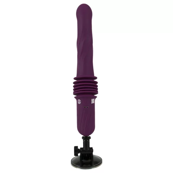 You2Toys - vibrador impulsor con calefacción y control remoto (morado)
