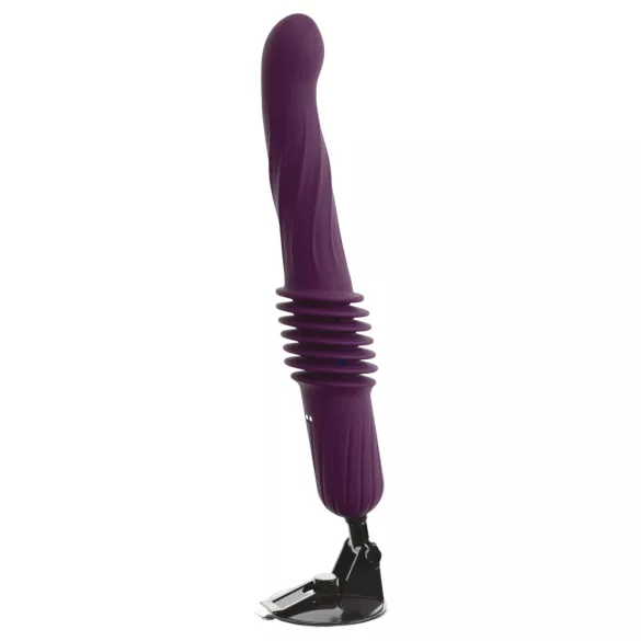 You2Toys - vibrador impulsor con calefacción y control remoto (morado)