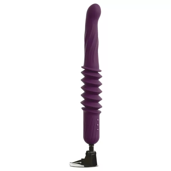 You2Toys - vibrador impulsor con calefacción y control remoto (morado)