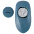 You2Toys - Vibrador conejito empujador con arnés de 3 piezas con mando a distancia (azul)