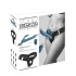 You2Toys - Vibrador conejito empujador con arnés de 3 piezas con mando a distancia (azul)
