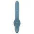 You2Toys - Vibrador conejito empujador con arnés de 3 piezas con mando a distancia (azul)