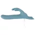 You2Toys - Vibrador conejito empujador con arnés de 3 piezas con mando a distancia (azul)