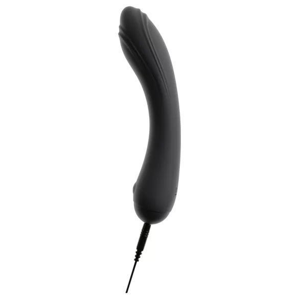 Couple Choice - anillo para pene y vibrador punto G - silicona gris