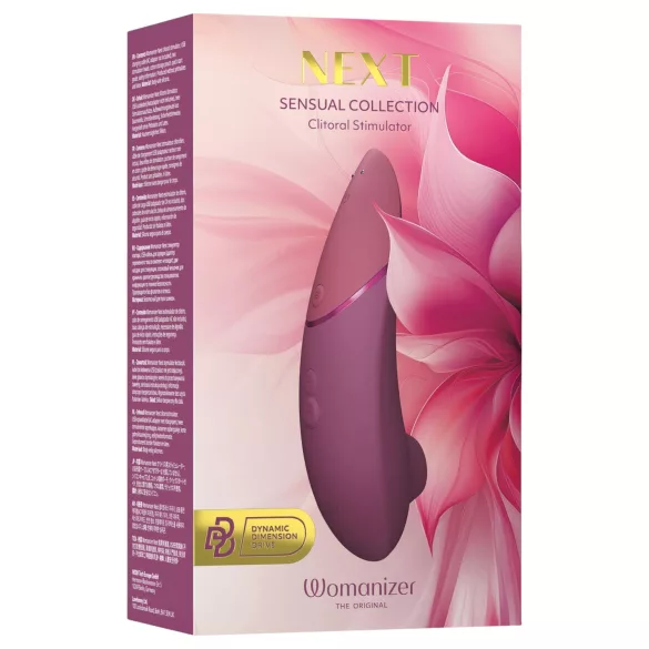 Womanizer Next - succionador de clítoris recargable con ondas de aire - rosa