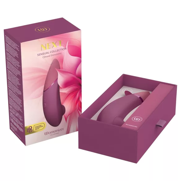 Womanizer Next - succionador de clítoris recargable con ondas de aire - rosa