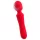 Sweet Smile - vibrador tipo varita recargable e impermeable (rojo)