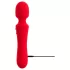 Sweet Smile - vibrador tipo varita recargable e impermeable (rojo)