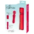 Sweet Smile - vibrador tipo varita recargable e impermeable (rojo)