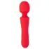 Sweet Smile - vibrador tipo varita recargable e impermeable (rojo)