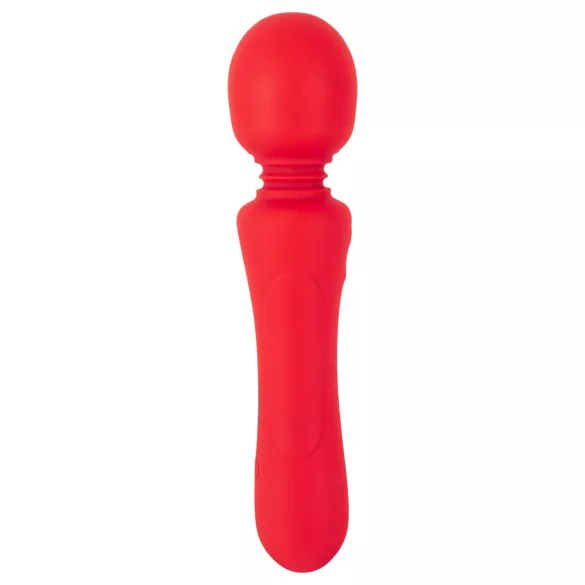 Sweet Smile - vibrador tipo varita recargable e impermeable (rojo)