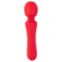 Sweet Smile - vibrador tipo varita recargable e impermeable (rojo)