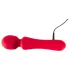 Sweet Smile - vibrador tipo varita recargable e impermeable (rojo)